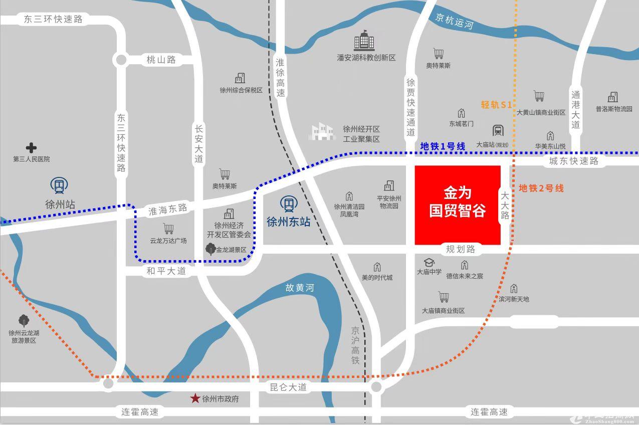 徐州市经开区标准现代厂房纯一层出售独立产权